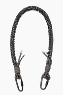 CADENA NAYLON BANDOLERA NEGRA / OLIVIA MAREQUE | https://www