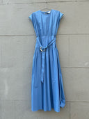 VESTIDO AZUL/ ISABELLE BLANCHE | https://www