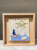 CERÁMICA EN RELIEVE ENMARCADA L / MARINA SANCHÍS