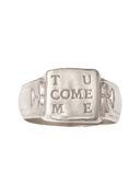 ANILLO TU COME ME PLATA / ALHAJA