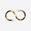 PENDIENTES LOOP DARK CHEETAH / SASSTIE