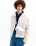 BOTTLE SACOCHE M (CHROME METALLIC) / TOPOLOGIE | https://www