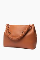 BOLSO PETRA (MARRÓN) + CADENA RIZADA HOMBRO / OLIVIA MAREQUE | https://www