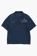 CAMISA MANGA CORTA NECESSITIES AZUL MARINO SERVICE WORKS | https://www