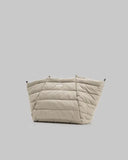 MARCHE TOTE M (TAUPE PUFFER) | https://www