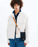 PHONE SACOCHE (BLACK TECH SATEEN) / TOPOLOGIE | https://www