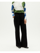 PANTALÓN MANOLITA PANA NEGRO / THINKING MU | https://www