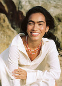 COLLAR CORAL LOLITA PEARLS / ALHAJA | https://www