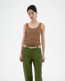 TOP JULIA HEMP MARRÓN / THINKING MU | https://www