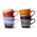 SET 4 AMERICANO MUGS FRICTION / HK LIVING | https://www