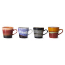 SET 4 AMERICANO MUGS FRICTION / HK LIVING | https://www