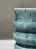 JARRÓN ESMALTADO MICHELÍN AZUL | https://www