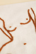 COJÍN IRIS (BEIGE Y BORDADO CAMEL) / STUDIO.FI | https://www