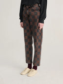 PANTALÓN VAQUERO ESTAMPADO MOM FIT  / BOBO CHOSES