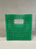 BOLSO CUADRADO VERDE / SIZRU | https://www