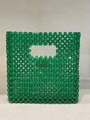 BOLSO CUADRADO VERDE / SIZRU | https://www