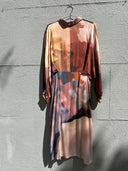 VESTIDO PATTE (PEÑAS ROJAS) / MAITANE BILBAO | https://www