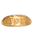 ANILLO ANCHO BONITA ORO / ALHAJA | https://www