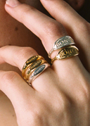 ANILLO ANCHO BONITA ORO / ALHAJA | https://www