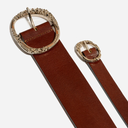 MATILDE CINTURÓN COGNAC / JIMENAS | https://www