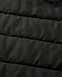 ABRIGO LILA NEGRO | https://www