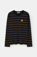 CAMISETA MANGA LARGA DOT RAYAS NAVY/FOREST / LOREAK MENDIAN