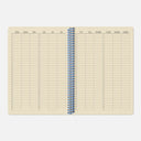 LIBRETA DE LONA A5 BORDEAUX / PAPIER TIGRE | https://www