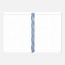 LIBRETA DE LONA A5 BORDEAUX / PAPIER TIGRE | https://www