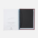 LIBRETA DE LONA A5 BORDEAUX / PAPIER TIGRE | https://www