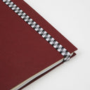 LIBRETA DE LONA A5 BORDEAUX / PAPIER TIGRE | https://www