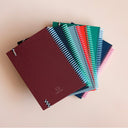 LIBRETA DE LONA A5 BORDEAUX / PAPIER TIGRE | https://www