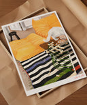 "NO PIZZA BUT DOMINO" PRINT / KOKO CHE JOTA | https://www