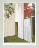 "RED YARD" PRINT / KOKO CHE JOTA | https://www
