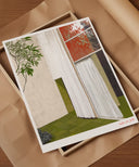 "RED YARD" PRINT / KOKO CHE JOTA | https://www