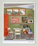 "HENNING'S HOUSE" PRINT / KOKO CHE JOTA | https://www