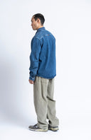CAMISA DE DENIM ZALAIN LIGHT INDIGO / LOREAK MENDIAN