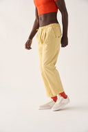 PANTALÓN WORKER CREMA / PITAGORA | https://www