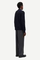 SWEATER POLO AZUL OSCURO SAISAKS HZ  / SAMSOE