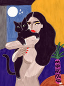 "CAT LOVER" PRINT / ANA CLERICI | https://www