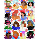 "1940'S GIRLS" PRINT / ANA CLERICI | https://www