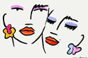 "AMOR Y MAL HUMOR" PRINT / ANA CLERICI | https://www
