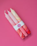 PACK DE 3 VELAS  ROSA / NORDTRICE