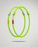 10MM ROPE LOOP (NEON YELLOW SOLID) / TOPOLOGIE | https://www