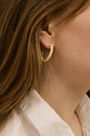 PENDIENTES LOOP MACADAMIA / SASSTIE
