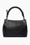 BOLSO PETRA (NEGRO) + CADENA RIZADA HOMBRO /OLIVIA MAREQUE | https://www