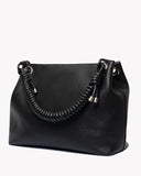 BOLSO PETRA (NEGRO) + CADENA RIZADA HOMBRO /OLIVIA MAREQUE | https://www