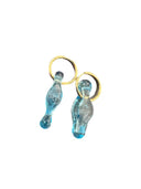 PENDIENTES ZOSTERA AZUL / SUPLAIS
