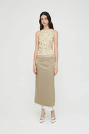 FALDA RASO ISABELLE BLANCHE | https://www