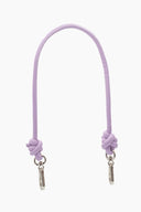 CADENA PIEL NUDO HOMBRO LILA / OLIVIA MAREQUE | https://www