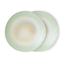 SET 2 PLATOS PALMS 70`S CERAMICS / HK LIVING | https://www